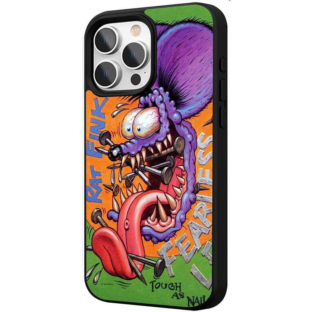 Rat Fink iPhone Case for iPhone 11 12 13 14 15 16 17 Pro Max Plus Air ...