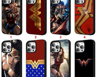 Wonder Woman iPhone Case for iPhone 11 12 13 14 15 16 17 Pro Max Plus Air 17e| Personalized Case Custom Phone Cover #E