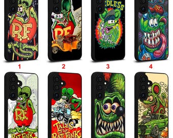 Rat Fink Samsung Case for Galaxy S20 S22 S23 S24 S25 S26 Plus Ultra Note 10 20 Z Fold Flip Series Personalized Custom Case #C