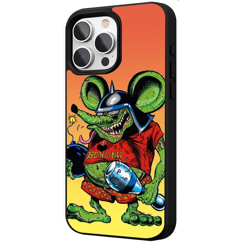 Rat Fink iPhone Case for iPhone 11 12 13 14 15 16 17 Pro Max Plus Air ...