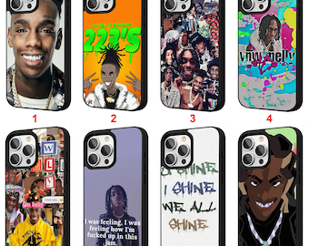 YNW Melly Rapper iPhone Case for iPhone 11 12 13 14 15 16 17 Pro Max Plus Air 17e | Personalized Case Custom Phone Cover #B