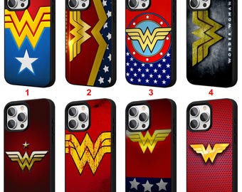 Wonder Woman iPhone Case for iPhone 11 12 13 14 15 16 17 Pro Max Plus Air 17e| Personalized Case Custom Phone Cover #D