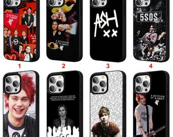5 Seconds of Summer 5SOS iPhone Case for iPhone 11 12 13 14 15 16 17 Pro Max Plus Air 17e | Personalized Case Custom Phone Cover #C