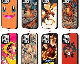Etui Mega Charizard Monster na iPhone'a 11 12 13 14 15 16 17 Pro Max Plus Air | Personalizowane etui z niestandardowym etui na telefon #A