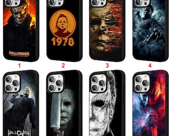 Michael Myers Halloween iPhone Case for iPhone 11 12 13 14 15 16 17 Pro Max Plus Air | Personalized Case Custom Phone Cover #A