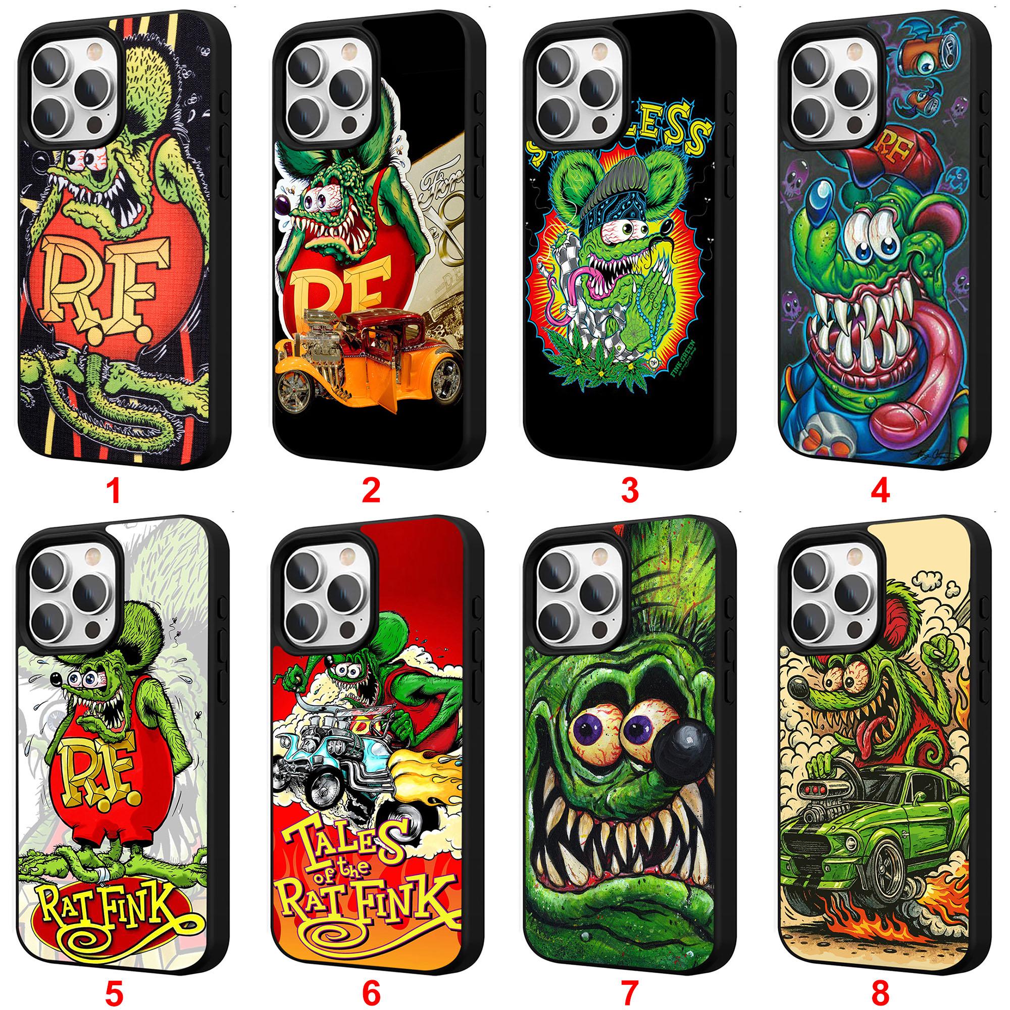 Rat Fink iPhone Case for iPhone 11 12 13 14 15 16 17 Pro Max Plus