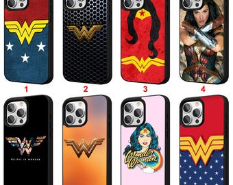 Wonder Woman iPhone Case for iPhone 11 12 13 14 15 16 17 Pro Max Plus Air 17e| Personalized Case Custom Phone Cover #A