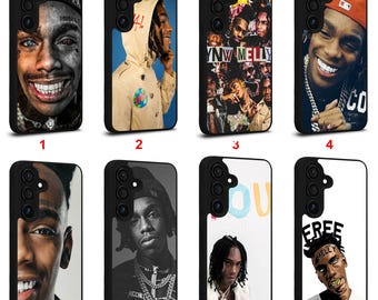 YNW Melly Rapper Samsung Case for Galaxy S20 S22 S23 S24 S25 S26 Plus Ultra Note 10 20 Z Fold Flip Series Personalized Custom Case #A