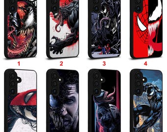 Venom Samsung Case for Galaxy S20 S22 S23 S24 S25 S26 Plus Ultra Note 10 20 Z Fold Flip Series Personalized Custom Case #B
