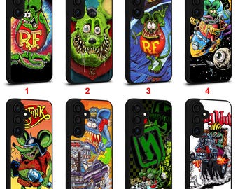 Rat Fink Samsung Case for Galaxy S20 S22 S23 S24 S25 S26 Plus Ultra Note 10 20 Z Fold Flip Series Personalized Custom Case #A
