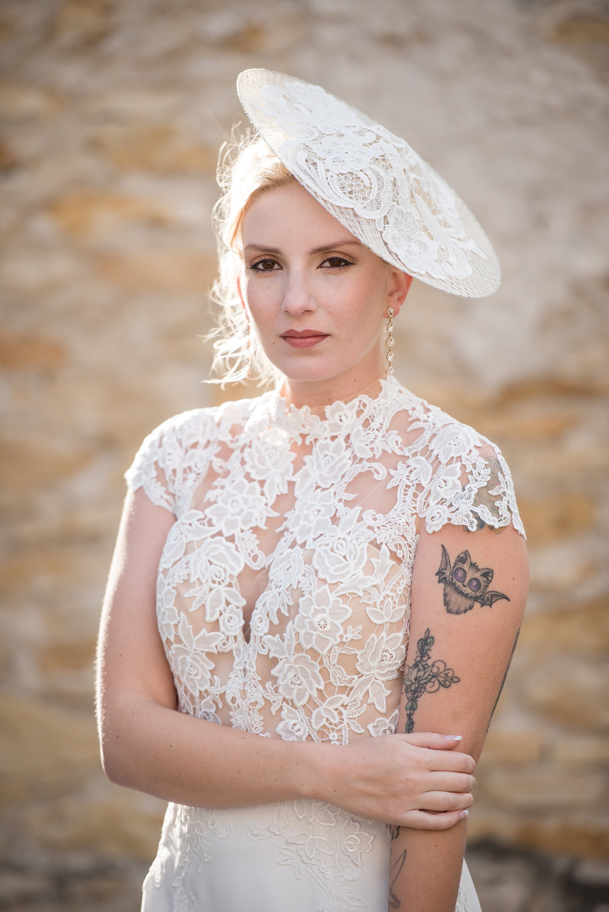 Lace Bridal Hat Fascinator Wedding Hats 