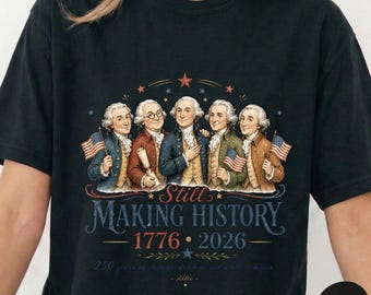 Founding Fathers Shirt Vintage 1776-2026 America 250th Patriotic Tee