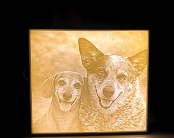 Caisson lumineux personnalisé pour lithographie