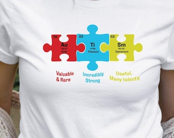 Autism Puzzle Piece Shirt, Autism Awareness Shirt, Autism Aware TShirt, Autism Mom T Shirt, Autism Month Shirt, Autism Support Shirt