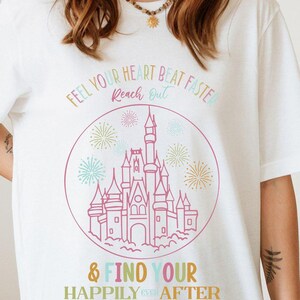 Happily Ever After Shirt, Disney World T-shirt, Disney Castle Tee, Disney Family Shirt, Disney Trip Shirt, Disney Travel,Magic Kingdom Shirt Bild 2