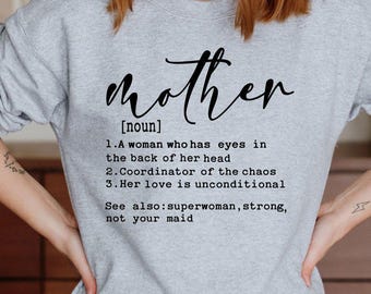Mother Sweatshirt, Mother's Day Gift Sweatshirt, Gift For Mom Sweatshirt, Mom Birthday Gift, Sweater for Wife, Happy Mother's Day Sweatshirt