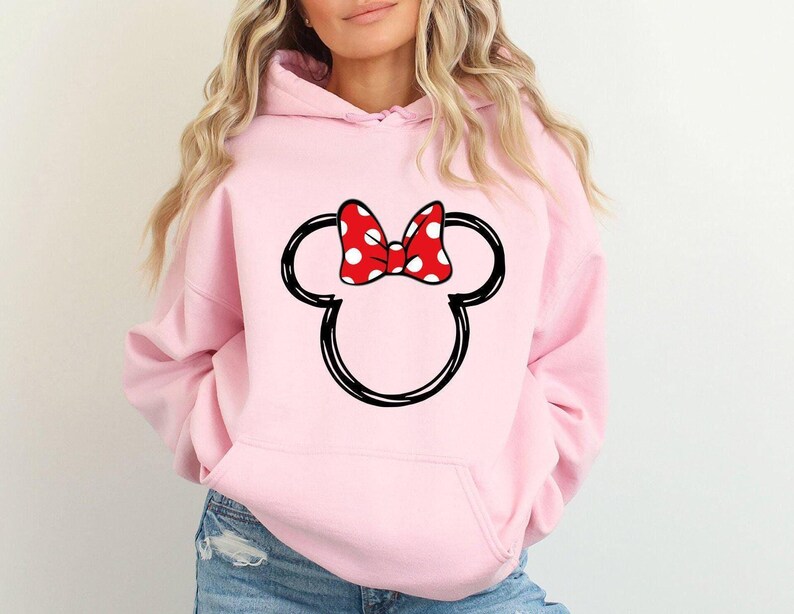 Mickey Mouse Hoodie, Disney Couple Hoodie, Disney Family Hoodie, Minnie Mouse Hoodie, Disneyworld Hoodie, Funny Disney Matching Hoodie image 3