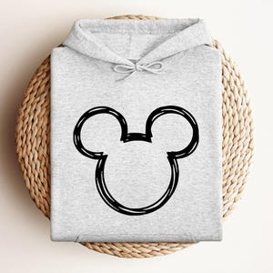 Mickey Mouse Hoodie, Disney Couple Hoodie, Disney Family Hoodie, Minnie Mouse Hoodie, Disneyworld Hoodie, Funny Disney Matching Hoodie image 4