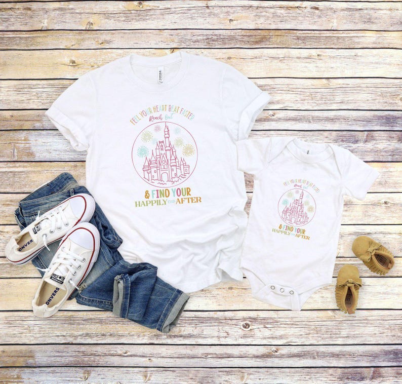 Happily Ever After Shirt, Disney World T-shirt, Disney Castle Tee, Disney Family Shirt, Disney Trip Shirt, Disney Travel,Magic Kingdom Shirt Bild 3