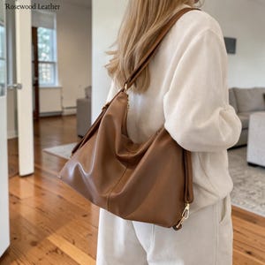 Borsa a tracolla da donna, zaino convertibile in pelle PU, borsa a tracolla da ufficio, borsa tote casual minimalista