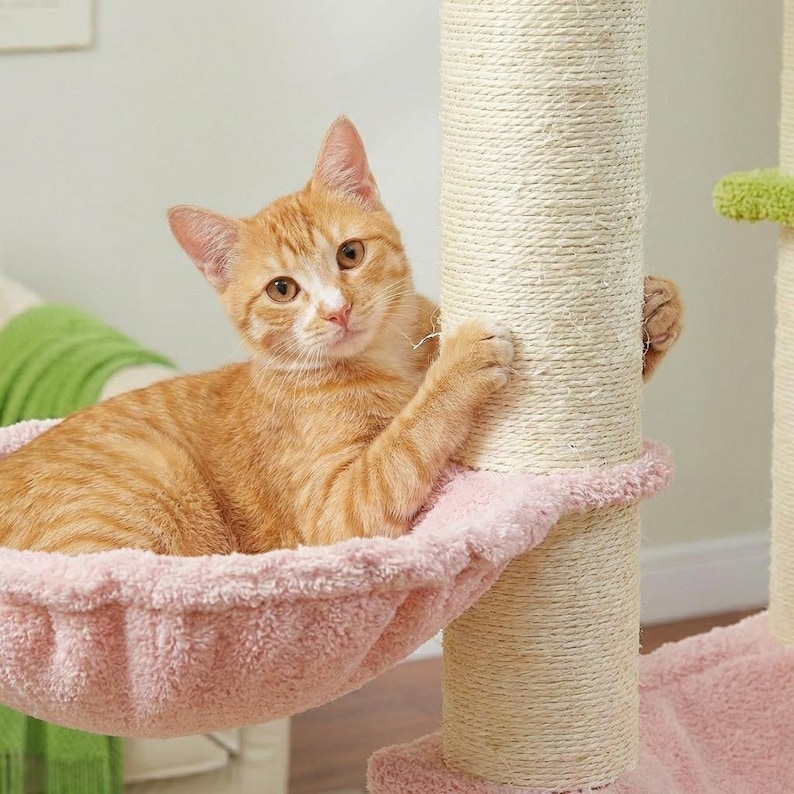 large cat tree for big cats heavy duty no wobble cat tower with hammock stable design for indoor cats