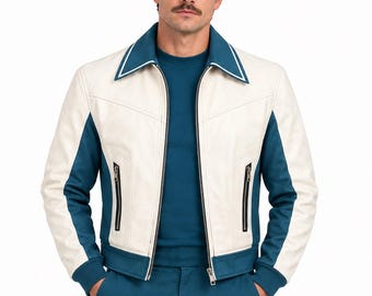 Mr Fantastic Reed Richards Cosplay Leather Jacket | Doomsday Inspired (Custom Size)