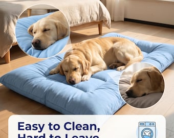 Kühlende Haustierdecke, Ice Silk Pad, waschbares Katzenbett für Hunde Katzen