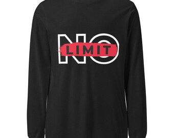 Maglietta unisex a maniche lunghe No Limit