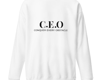 Felpa CEO: pullover in pile unisex