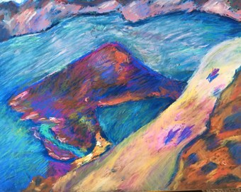 PastellLandschaft Eispool