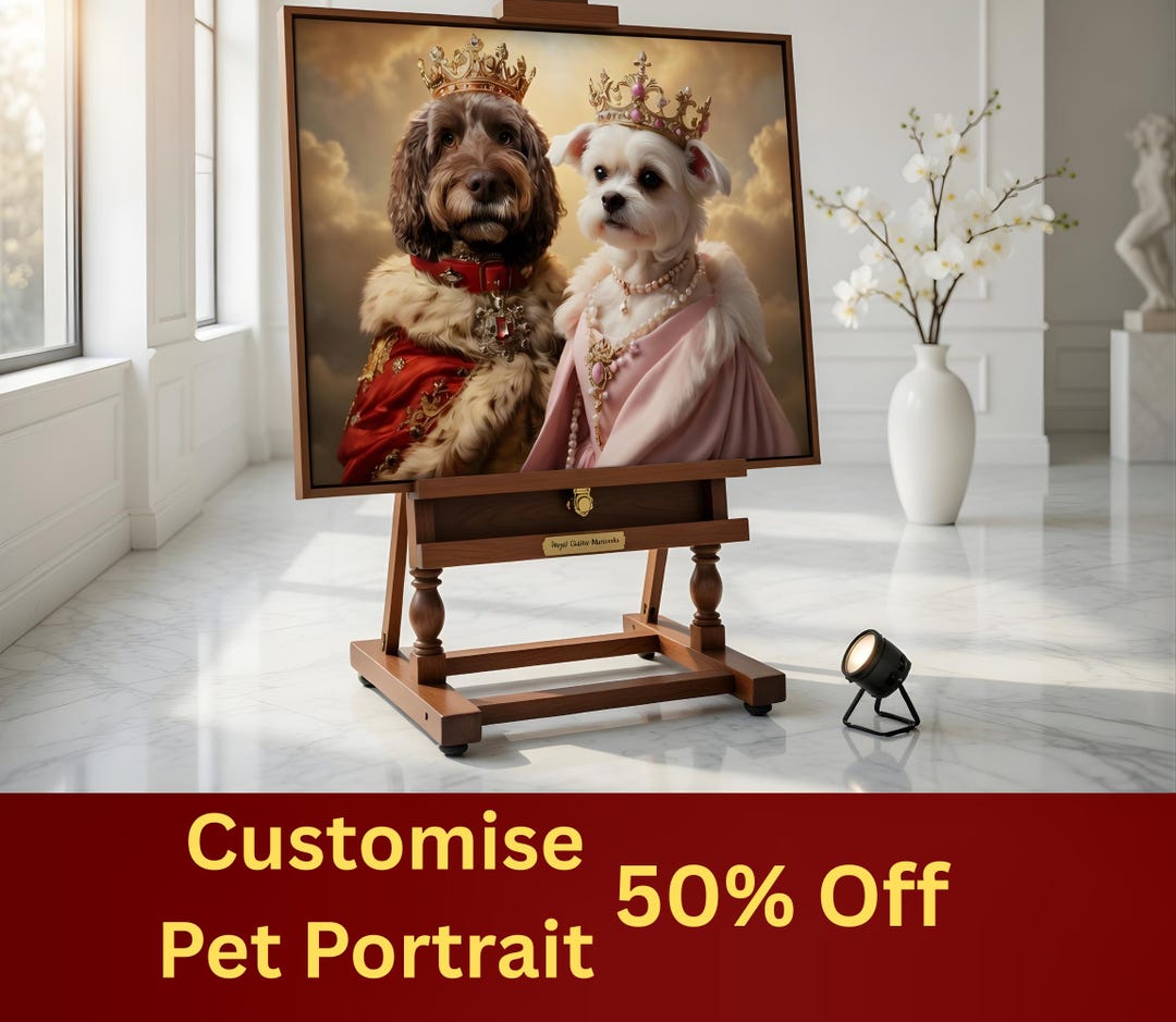 Nyan Cat Art | Custom Royal Pet Portrait From Photo | Renaissance Dog ...