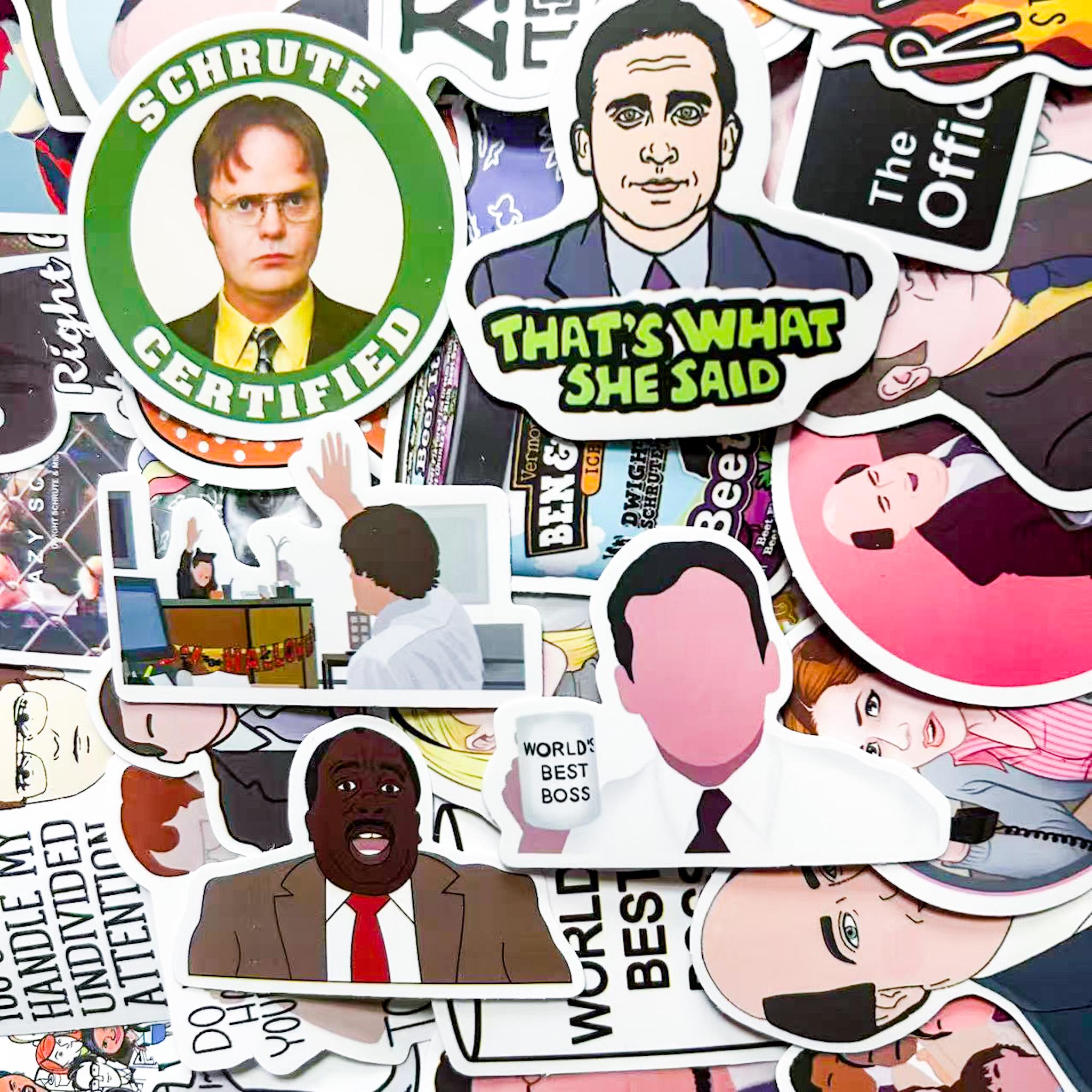 50PCS Classic TV Series Stickers Pack, Retro Character Stickers, Meme ...