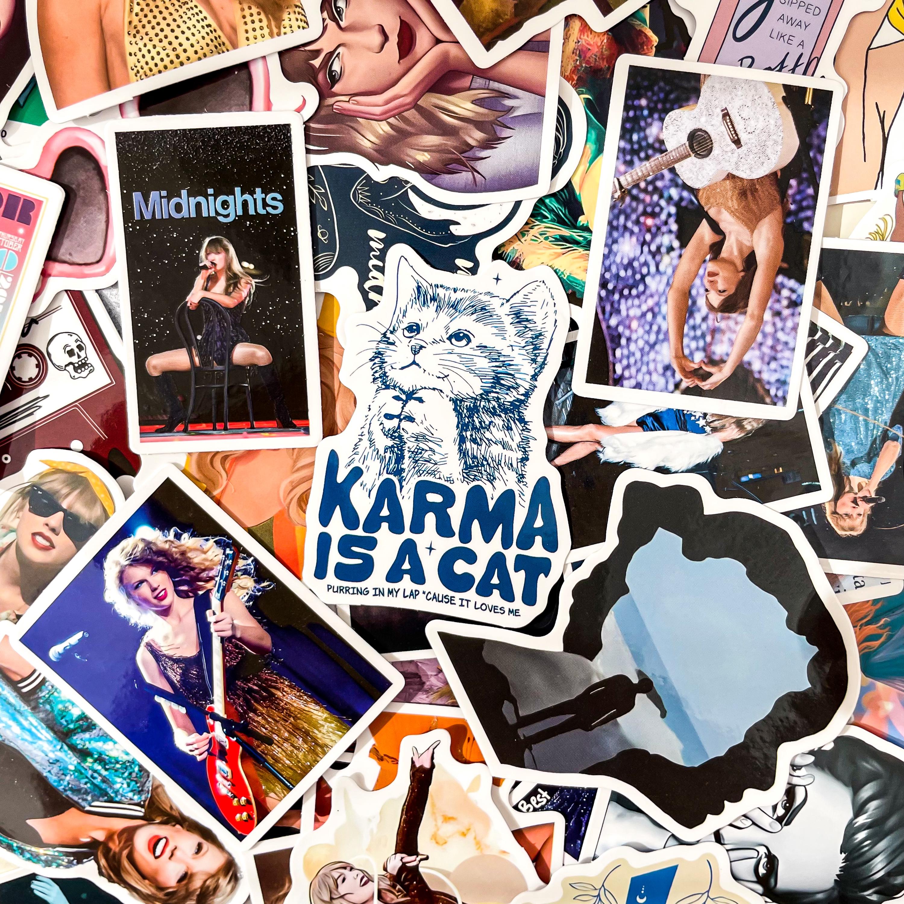 50PCS Retro Singer Stickers Pack, Pop Music Stickers, Decorate Stickers ...