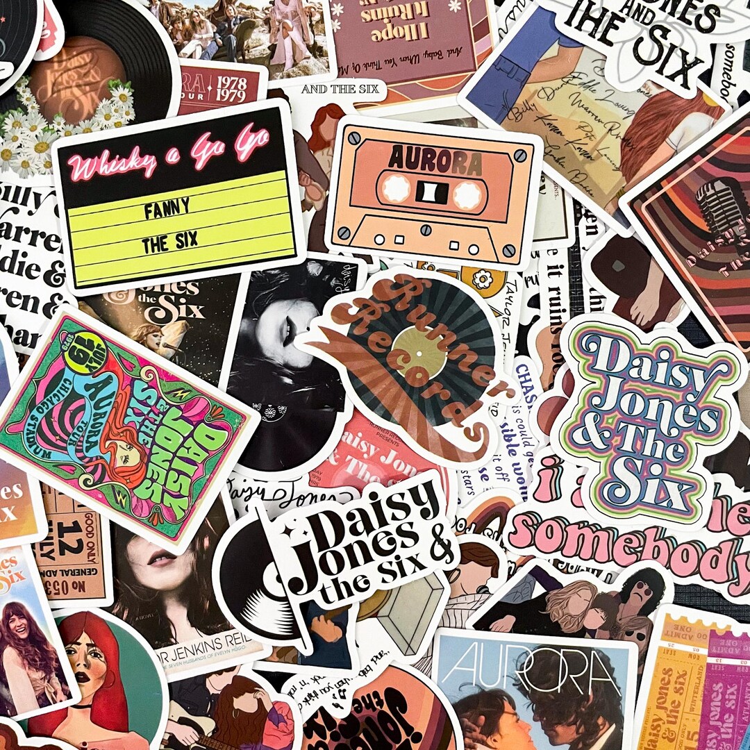 50PCS Classic American TV Series Sticker Pack, Band-style Collage ...