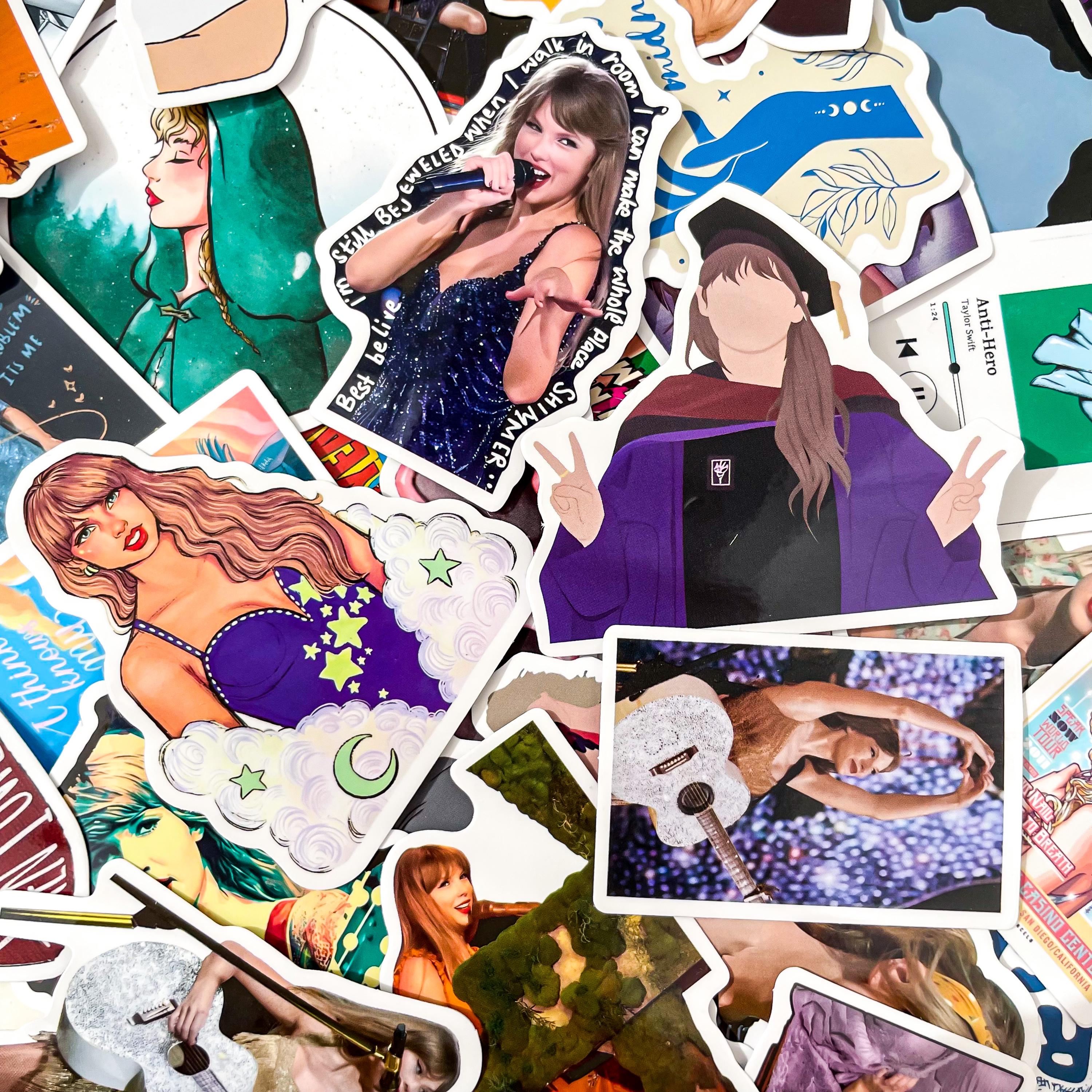 50PCS Retro Singer Stickers Pack, Pop Music Stickers, Decorate Stickers ...