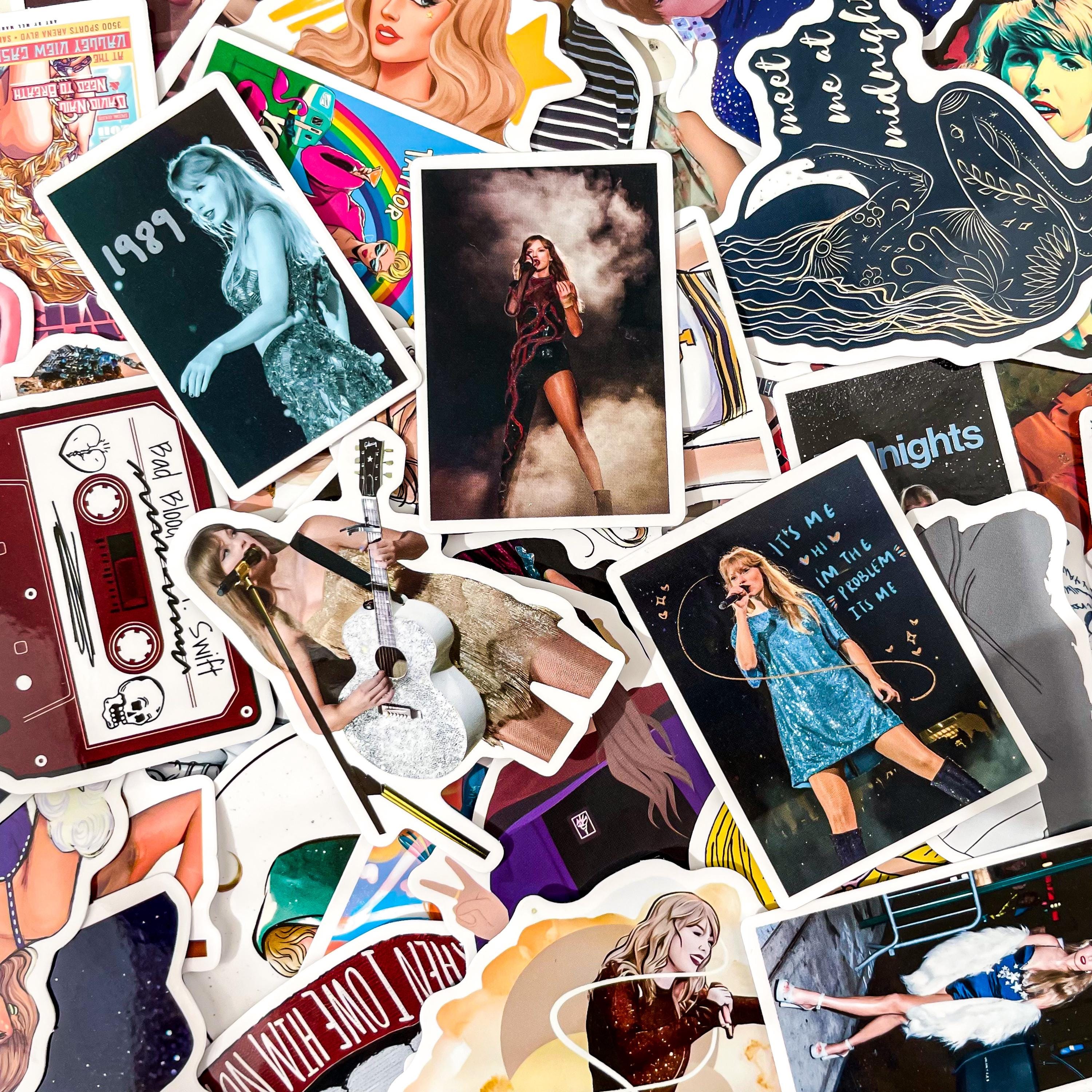 50PCS Retro Singer Stickers Pack, Pop Music Stickers, Decorate Stickers ...