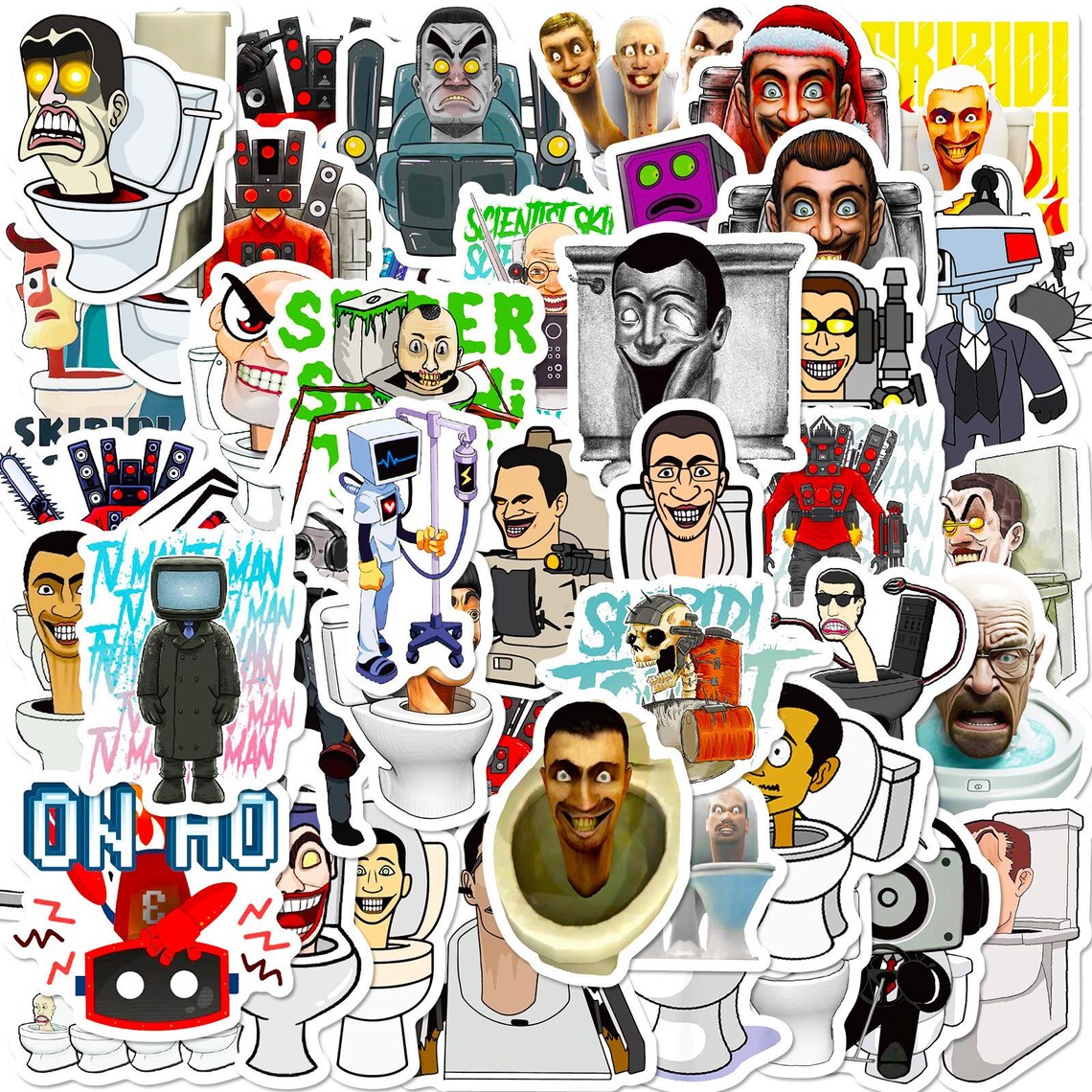 50PCS Funny Meme Sticker Pack, Funny Stickers, Meme Stickers, Cool ...