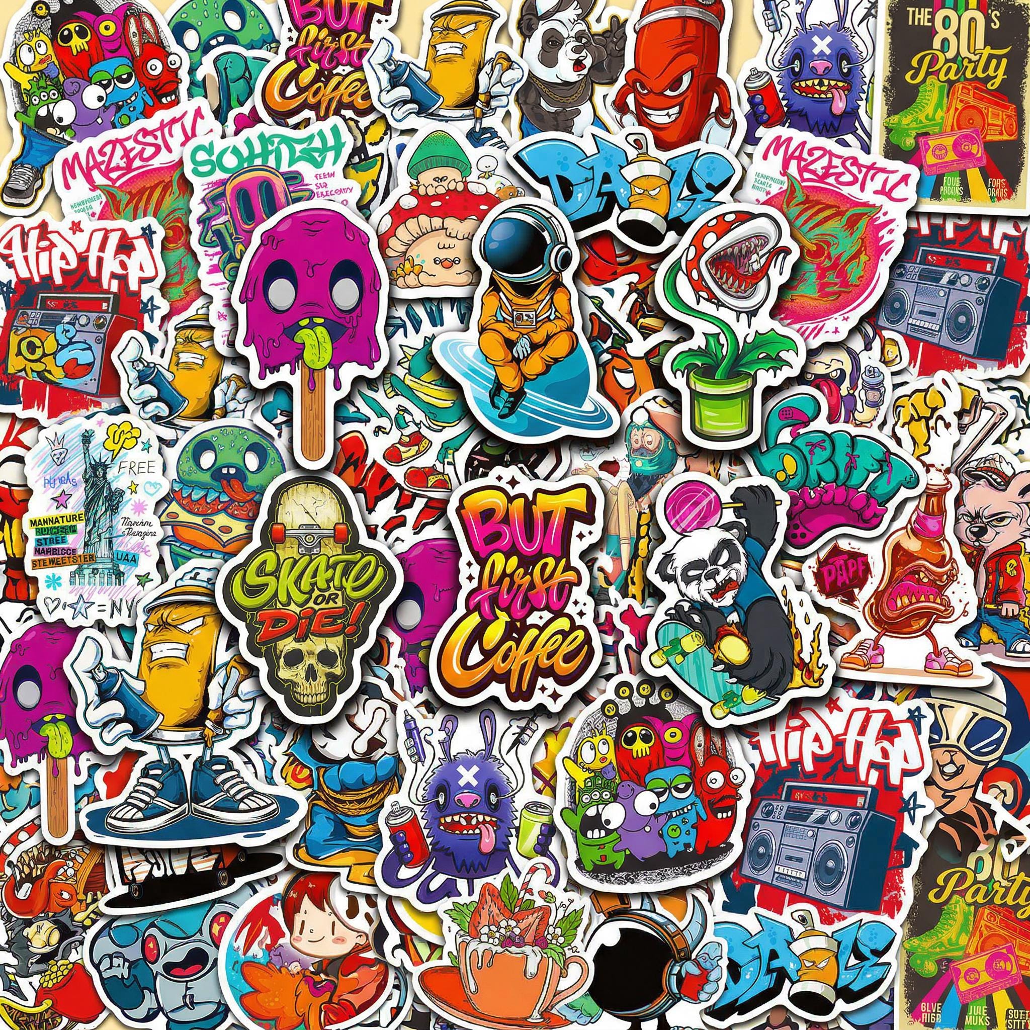 Graffiti sticker - Etsy 日本