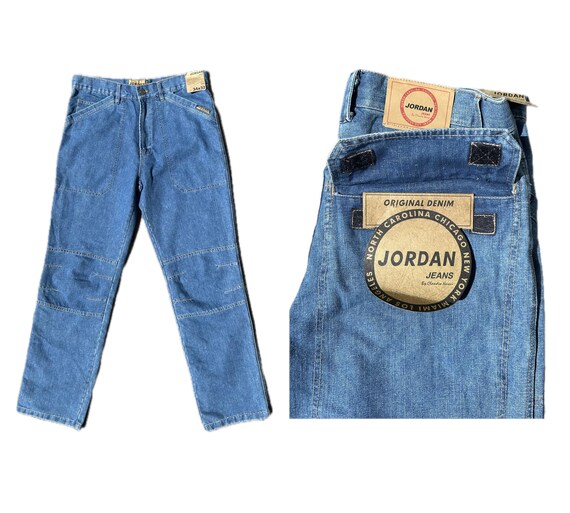 パンツ nike Air jordan vintage denim pants 90s Vintage Jordan by Claudio Nucci Jeans 90s Deadstock NWT Skater Hip