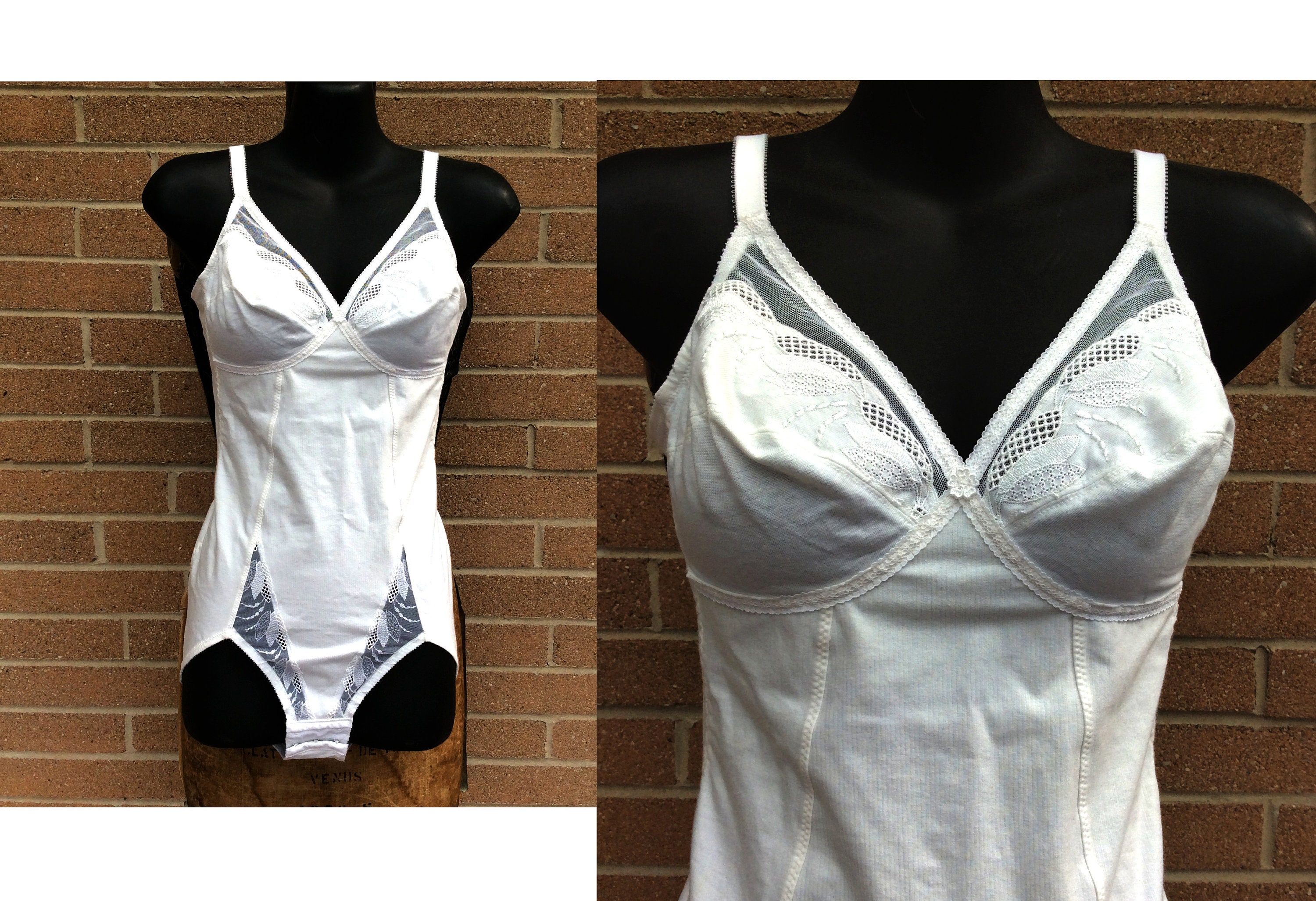 Vintage White Underwear Bustier 50s Playtex Lace Corset White Lingerie  Vintage Lingerie Chic Woman Chic Burlesque Sexy -  Canada