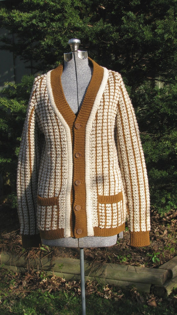 Vintage Cardigan Irish Sweater // Be my Irish Vale
