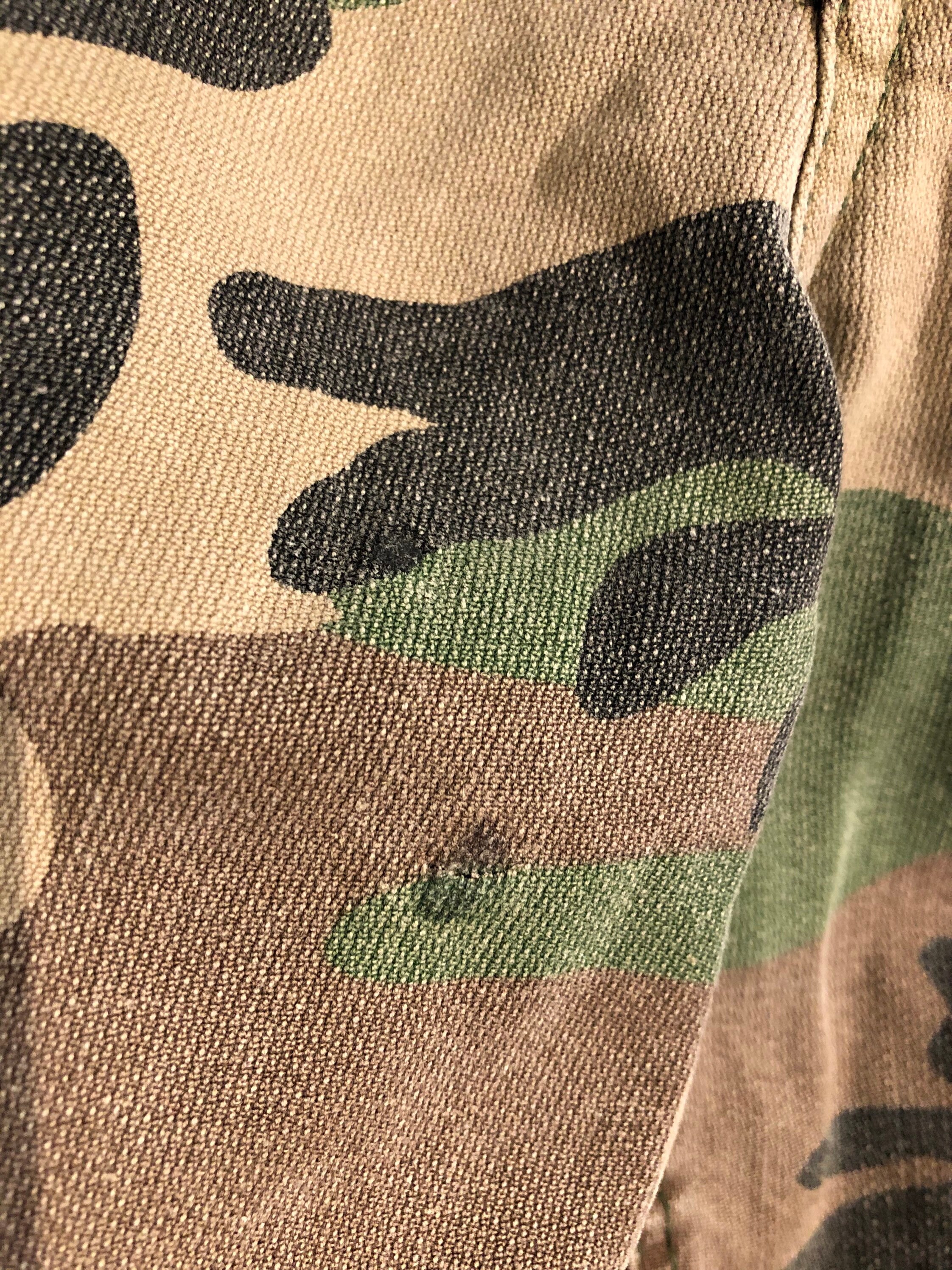 Vintage Camouflage Army Pants 1990s Military Cotton Olive Vintage Camouflage Army Pants 1990s Military Cotton Olive