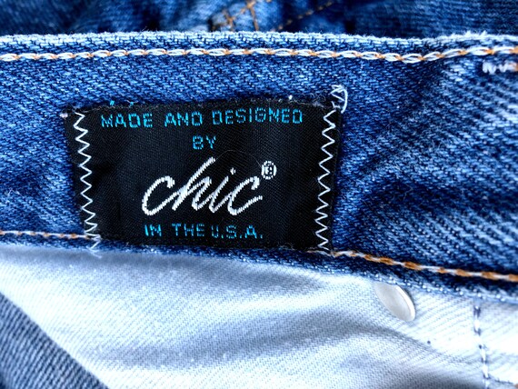 Vintage CHIC 80s Jeans High Waist Plus 