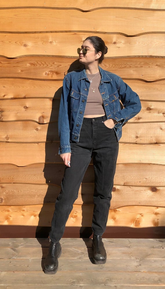 Mom jean jacket cheap