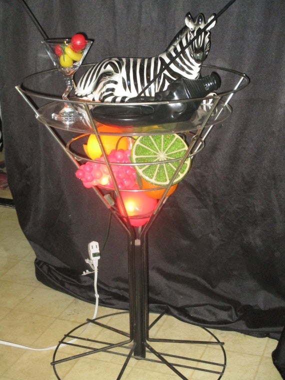 Tall martini sale table
