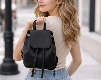 Coach Black Leather Day Pack Drawstring Backpack Bag Purse #9960 - Etsy Coach Black Leather Day Pack Drawstring Backpack Bag Purse #9960 - Etsy