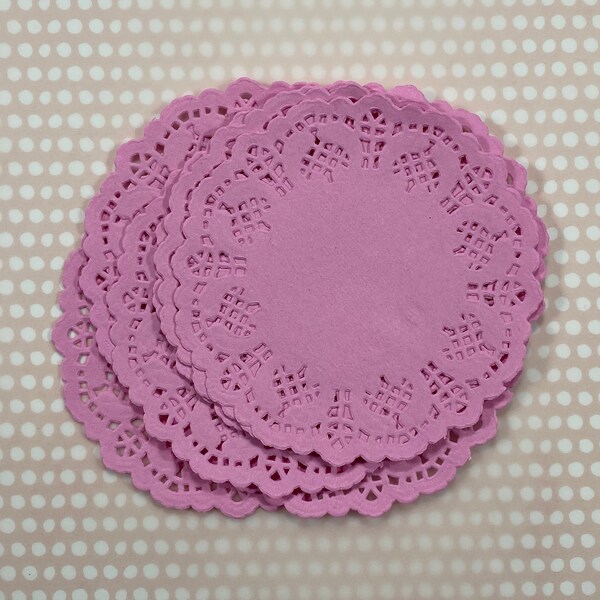 Pink Paper Doilies Etsy Australia