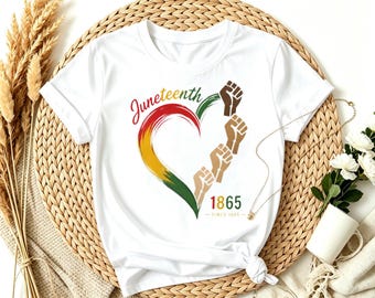 Juneteenth Since 1865 T-Shirt, Black Unity Freedom Holiday Tee, African American Juneteenth Shirt, Black Month Gifts Shirt