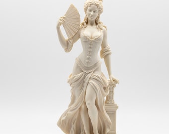 Victorian Lady Statue STL File | Rococo Fashion Sculpture (digital ...