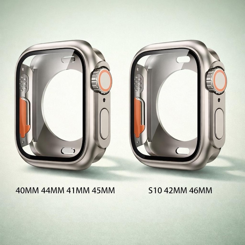 Ultra Hard Apple Watch Case with Screen Protector | Full Protection 40-46mm image 2